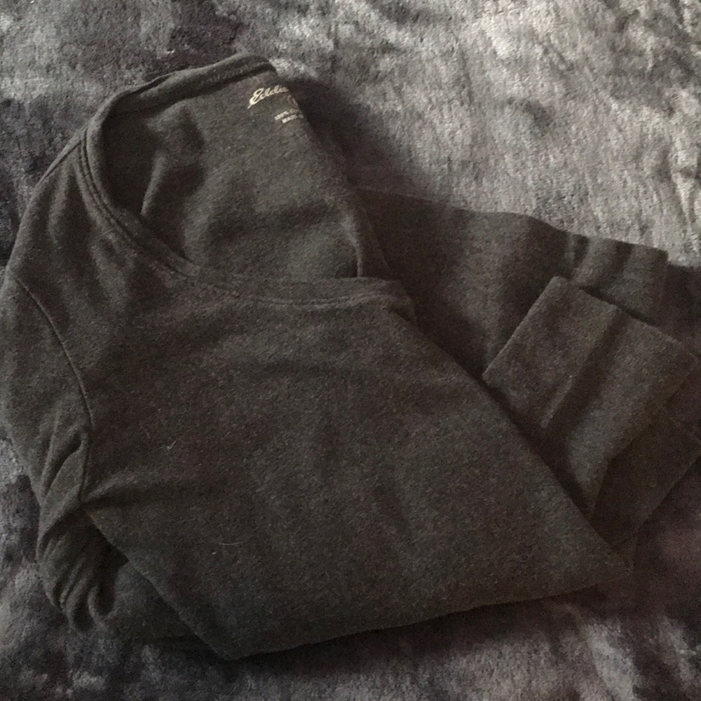 Women’s Eddie Bower grey long sleeved shirt